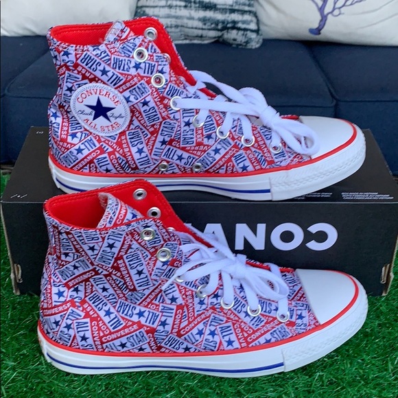 Converse CTAS Hi University red/white MEN’s - Picture 6 of 16